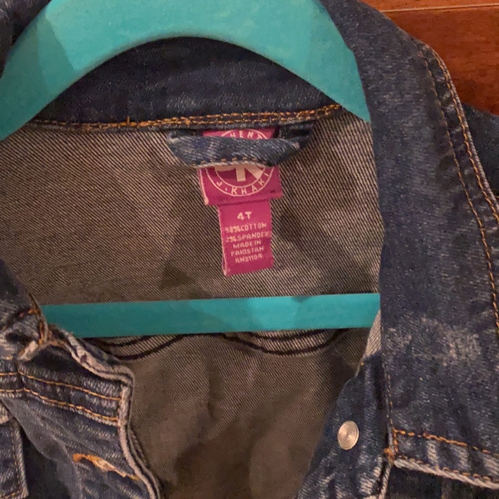 Distressed denim jacket - Picture 2 of 3
